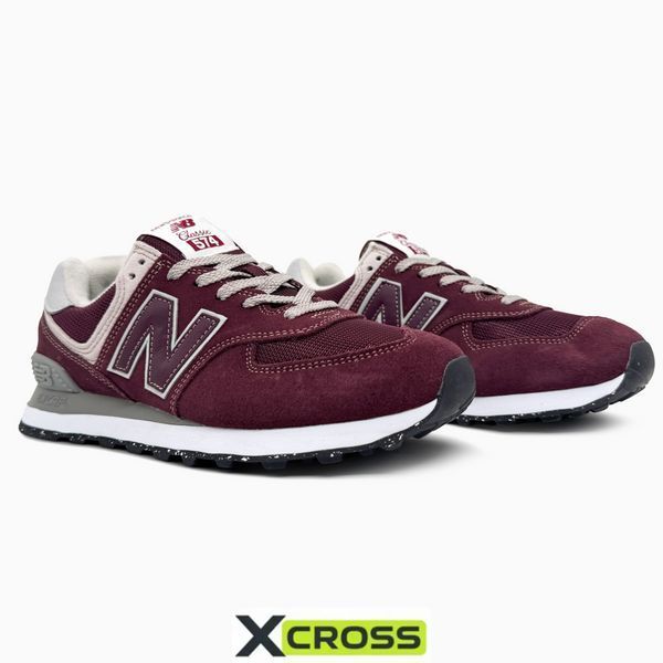 New Balance 574 Burgundy nbl-0435-1303518 фото