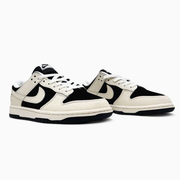 Nike SB Dunk Low Embossed Black Sail nik-0873-1780116 фото