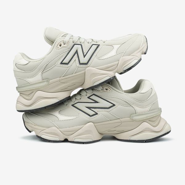 New Balance 9060 Beige Milk Leather 4089-1611522 фото