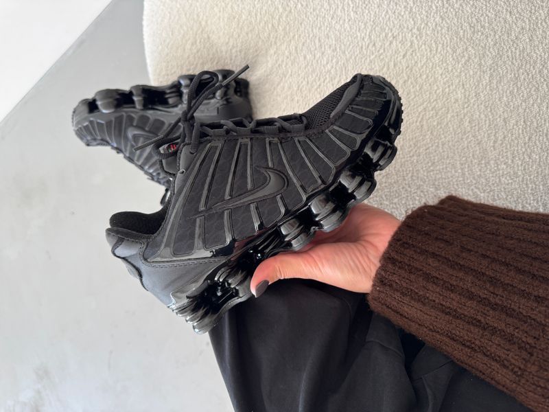 Nike Shox TL Triple Black nik-0516-923928 фото
