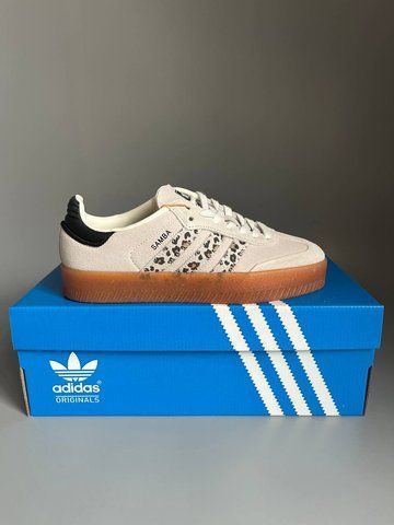 Adidas Samba Platform Beige/Leo БРАК 907 adi-0459-0907-1636935 фото