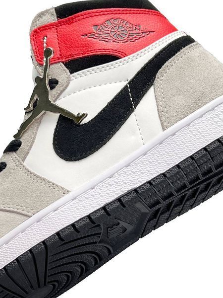 Nike Air Jordan 1 High &ldquo;Grey Black Red&rdquo; B1594-849412 фото