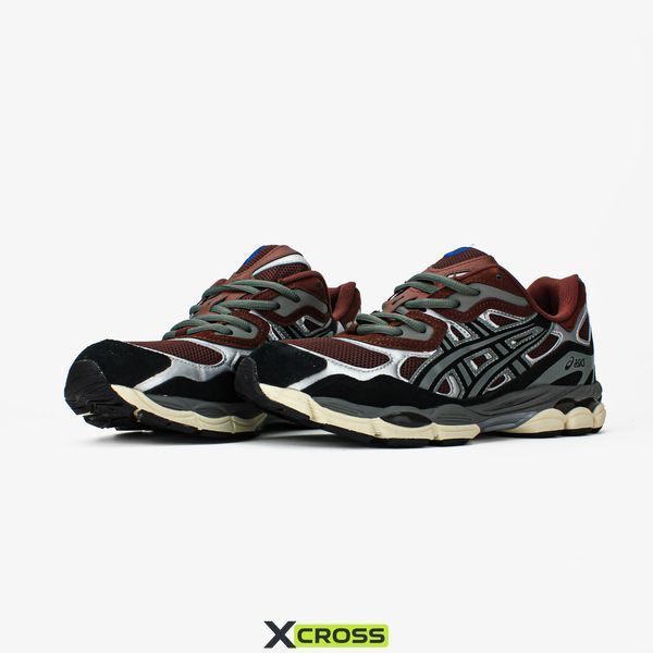 Asics Gel-NYC "Brown Black Grey" 035-1239447 фото