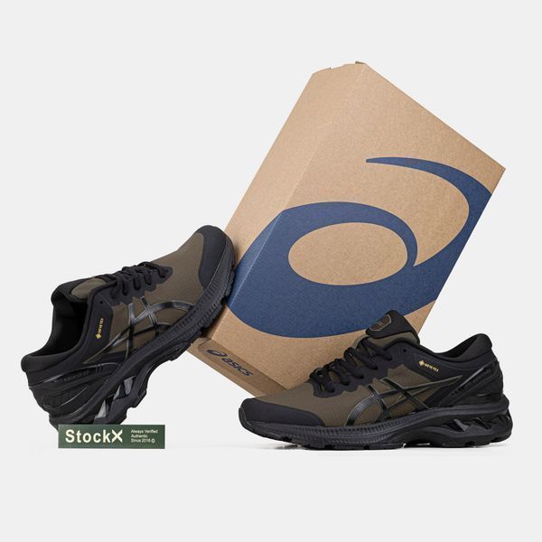 Asics Gel-Kayano 27 Gore-Tex Black Brown #art1636-1344594 фото