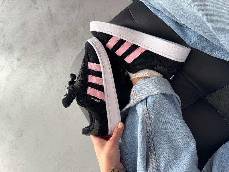 Adidas Campus 00s Black/Pink adi-0580-1617684 фото