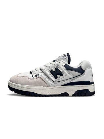 New Balance 550 White Navy B1346-846534 фото