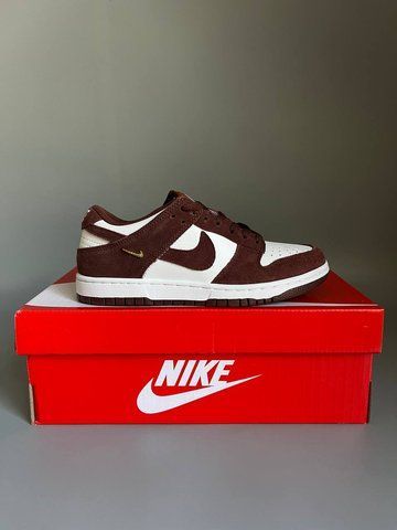 NIke SB Dunk Low Sail Red Sepia/Metallic Gold БРАК 951 nik-0803-0951-1647361 фото
