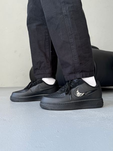 Nike Air Force 1 Low Foamposite Black nik-0727-1428939 фото