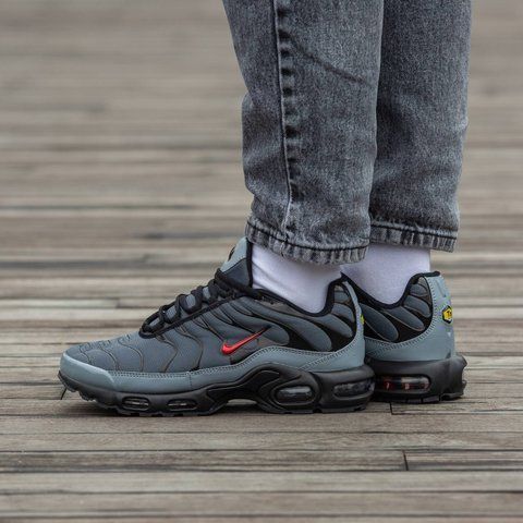 Nike Air Max TN Plus Black Grey Red 2162-1085502 фото