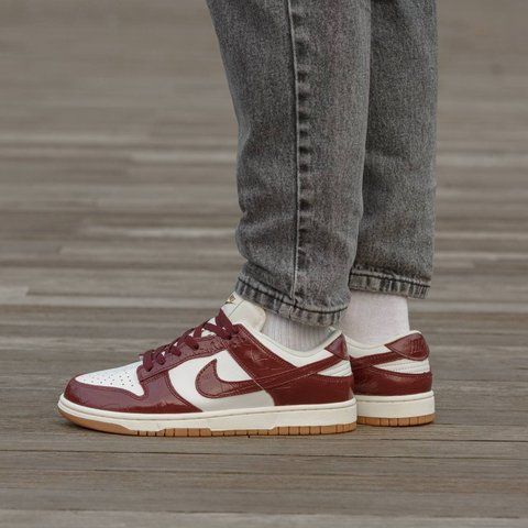 Nike Sb Dunk Burgundy Croc 2449-1331826 фото