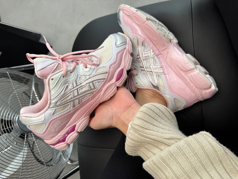 Asics Gel-NYC Silver/Pink asc-0144-1000429 фото