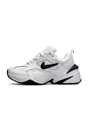 Nike M2K Tekno All White Black В1328-797323 фото