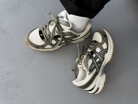 Asics Gel-1130 White/Khaki asc-0217-1238253 фото