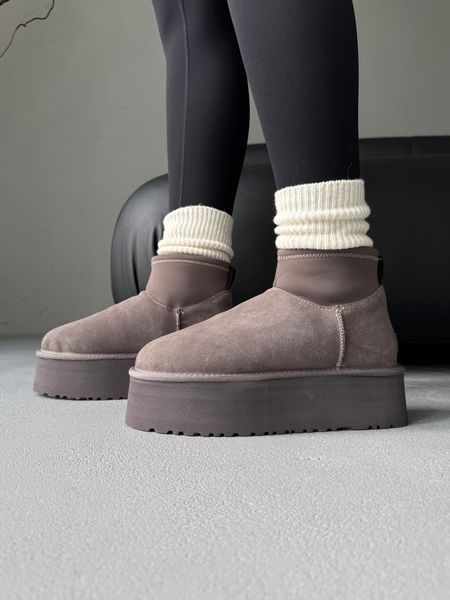 Ugg Classic Dipper Low Grey ugg-0126-1322623 фото