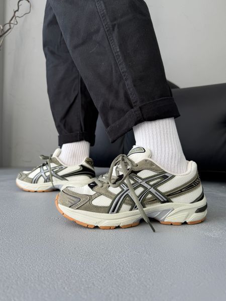 Asics Gel-1130 White/Khaki asc-0217-1238253 фото