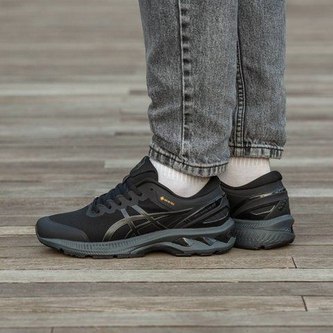 Asics Gel Kayano 27 Gore tex Black Grey 2322-1265478 фото