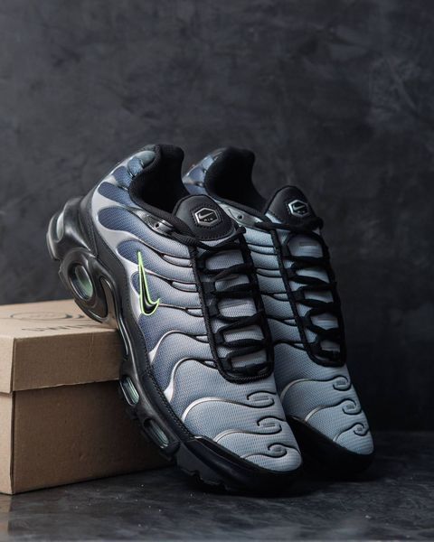 Nike Air Max Plus Tn Black Grey Green ND NK370-1649488 фото