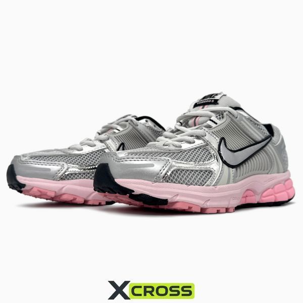 Nike Zoom Vomero 5 Silver/Pink nik-0611-1070425 фото