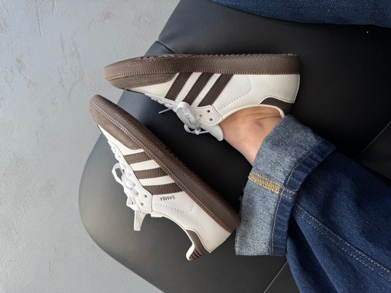 Adidas Samba Beige/Brown adi-0564-1454906 фото