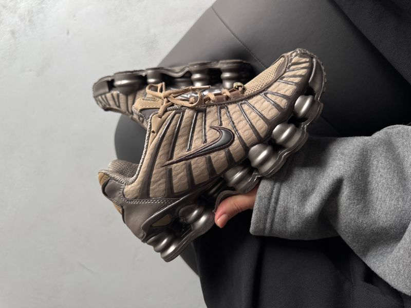 Nike Shox TL Brown nik-0691-1351187 фото