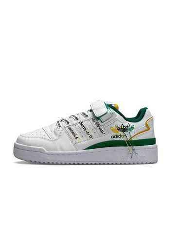 Adidas Originals Forum 84 Low New White Green Yellow B1059-766991 фото