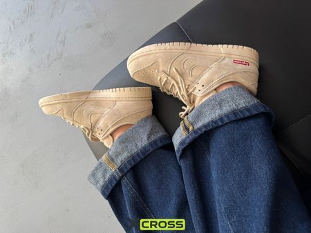 Nike SB Dunk x Supreme Beige nik-0758-1456753 фото