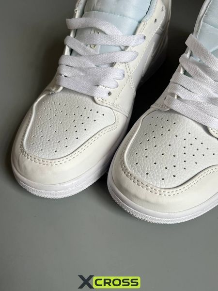 Nike Air Jordan 1 Low Triple White БРАК 1000 nik-0826-1000-1651736 фото
