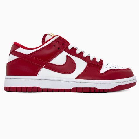 Nike Dunk Red/White nik-0552-988336 фото