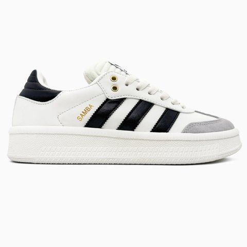 Adidas Samba XLG White/Black adi-0524-1303702 фото