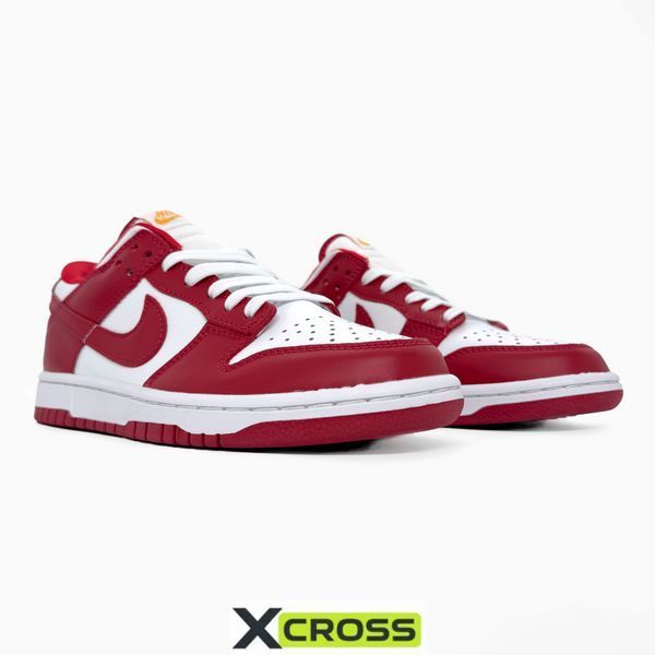 Nike Dunk Red/White nik-0552-988336 фото