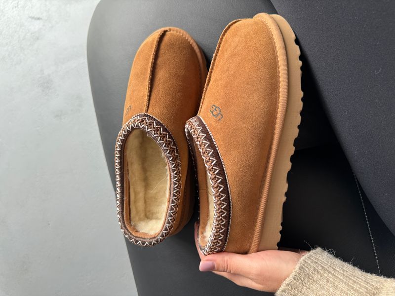 Ugg Tasman Chestnut (коричнева вишивка) ugg-0051-465901 фото