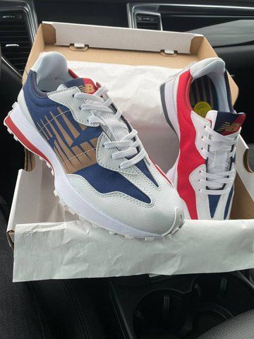 New Balance 327 Red Blue 806-1354220 фото