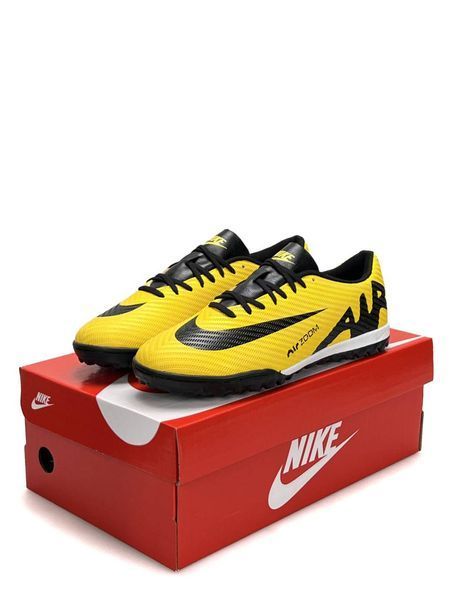 Nike Air Zoom Mercurial Vapor 15 Academy TF Yellow Black A5508-1562823 фото