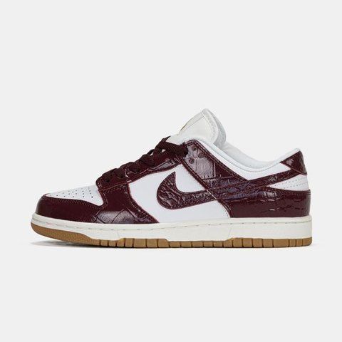 Nike SB Dunk Burgundy Croc #art1842-1613791 фото