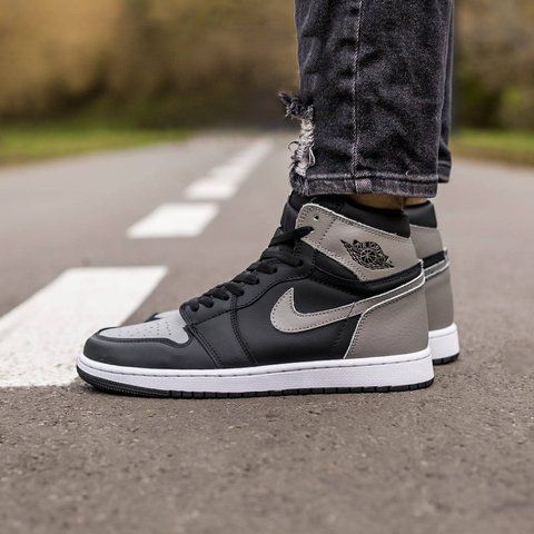 Air Jordan retro 1 Black Grey 1044-1331997 фото