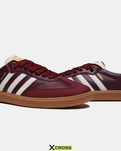 Adidas Wmns Samba OG 'Maroon' G558-811816 фото