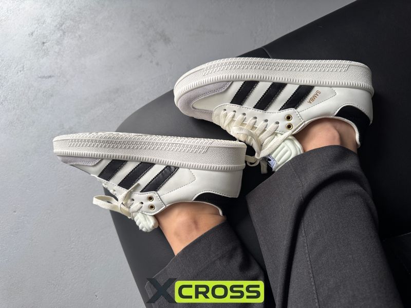 Adidas Samba XLG White/Black adi-0524-1303703 фото