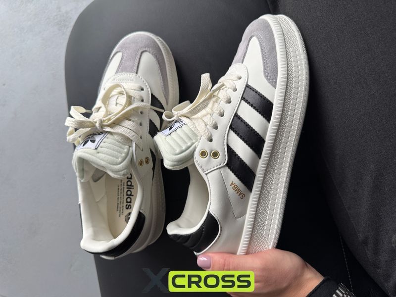Adidas Samba XLG White/Black adi-0524-1303703 фото